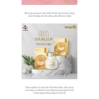 [Mẫu Mới] Viên Uống Innerb Aqua Rich 70 viên Hỗ Trợ Cấp Nước Và Collagen
