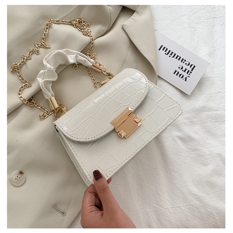 TÚI MINI NỮ, TÚI XÁCH ĐEO CHÉO THỜI TRANG DA PU VÂN RẮN TT 90 | BigBuy360 - bigbuy360.vn