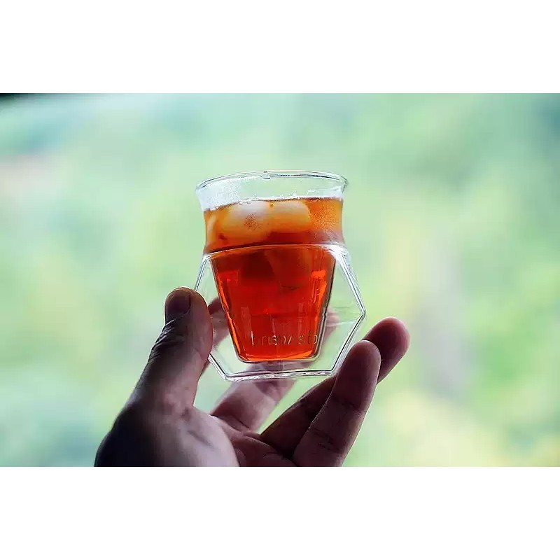 Ly thủy tinh 2 lớp Brewista Double Wall Glass Aroma & Taste cup 120ml - 2 chiếc