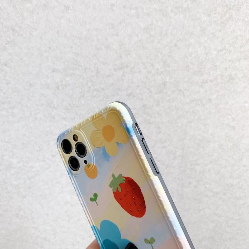 Ốp Điện Thoại Hình Hoa Xinh Xắn Cho Iphone 11 Pro Max Apple X / Xs / Xr / Se Iphone 7 Plus | BigBuy360 - bigbuy360.vn