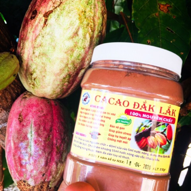 CACAO NGUYÊN CHẤT ĐAK LAK LOẠI 1 ( 0.5 KG)