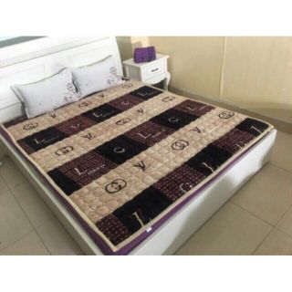 Thảm trải giường lông cừu 1m2x1m9