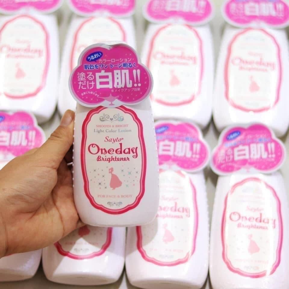 Lotion Dưỡng Trắng Da One Day Brightener 120ml Nhật Bản - SAKUKO