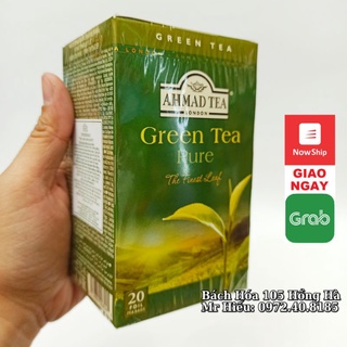 Trà Ahmad vị Trà xanh hộp 20 gói