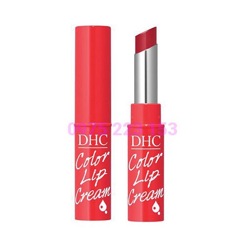 Son dưỡng môi có màu DHC Color Lip Cream Red - Đỏ