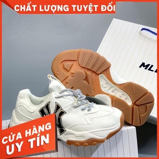3(FREESHIP + ẢNH THẬT 1.1) Giày 𝐌𝐋𝐁 Hàn Quốc NY đen đế nâu