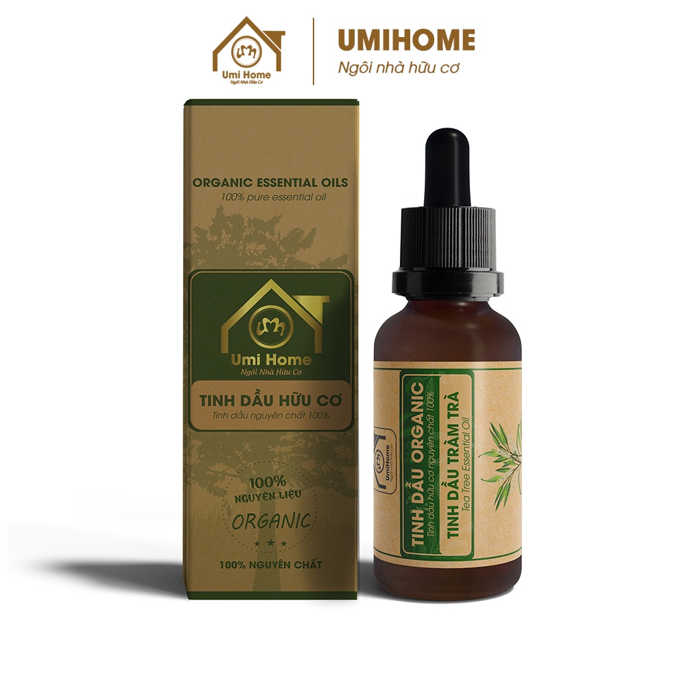 Tinh dầu Tràm Trà UMIHOME nguyên chất 10ml Tea Tree Oil