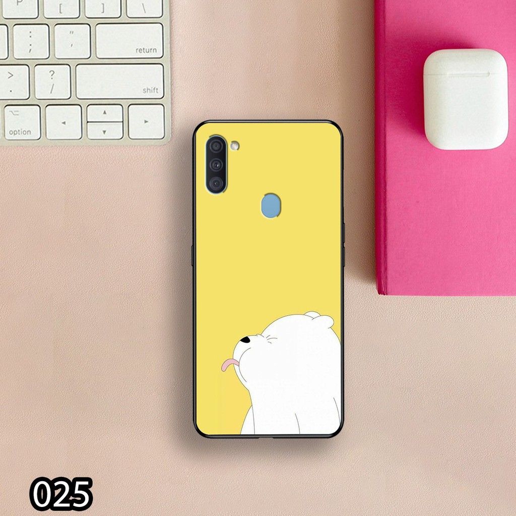 Ốp lưng Samsung M02/ M10/ M11 in hình Chú gấu Bear 2D siêu đẹp, độc, lạ_KINGSTORE.HN_Ốp SS M02/ M10/ M11