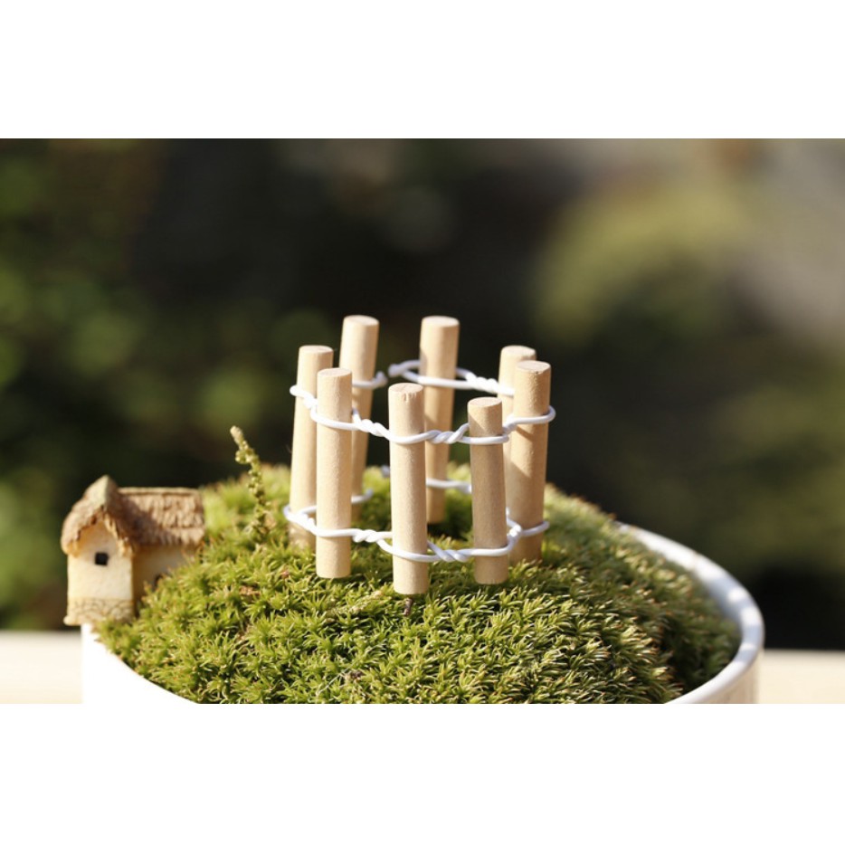 Mô hình hàng rào, thang dây cho các bạn thử tài trang trí tiểu cảnh, bonsai(SMD-66)