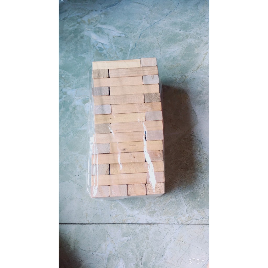 Thanh gỗ Domino xếp hình sáng tạo bán theo cân