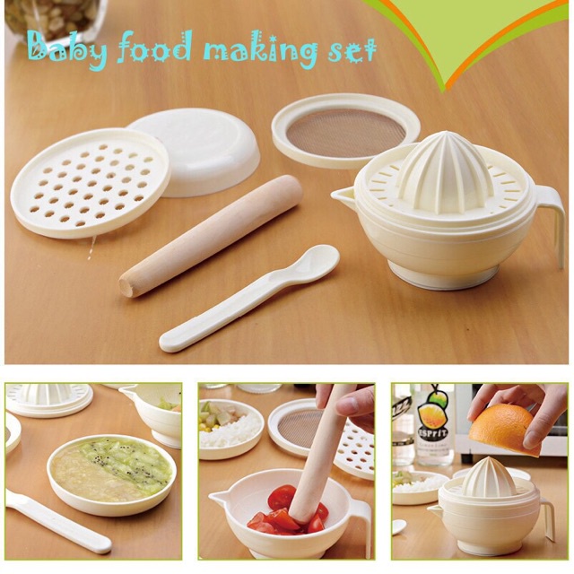 Bộ chế biến ăn dặm cho bé (sỉ, lẻ)