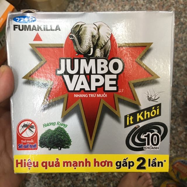 Nhang đuổi muỗi Jumbo vape các loại