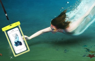 TÚI CHỐNG NƯỚC CAO CẤP USAMS CAO CẤP CHO ĐIỆN THOẠI TRÊN 6 INCH 100% KHÔNG DÍNH NƯỚC PHÙ HỢP TẤT CẢ CÁC DÒNG MÁY