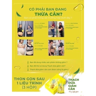 THẠCH DỨA GIẢM CÂN HÀN QUỐC