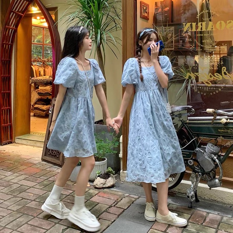 Váy Đôi Mùa Thu Cho Bạn Thân Hoặc Các Chị Em Gái, Có Big Size Và Giấu Bụng Siêu Tốt