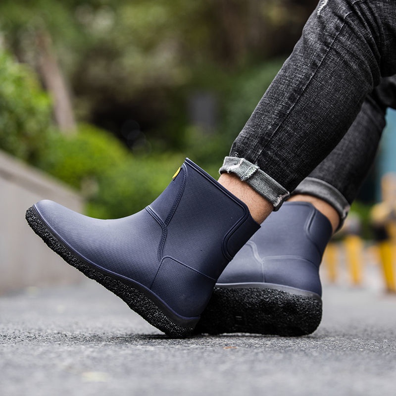 Keen Ủng Cao Su Chống Trượt Thời Trang Cho Nam