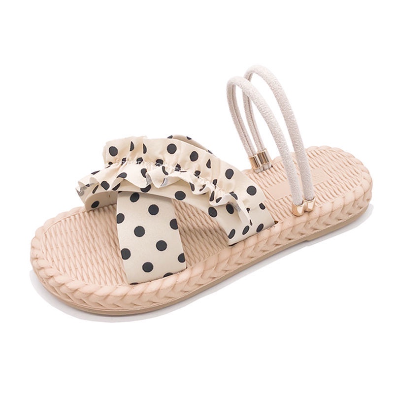 Jiashucheng Dép Sandal Thoải Mái Phong Cách Mới Mùa Hè Dễ Phối Đồ Cho Nữ