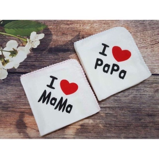 10 Khăn sữa xô papa mama 2 lớp xuất Nhật