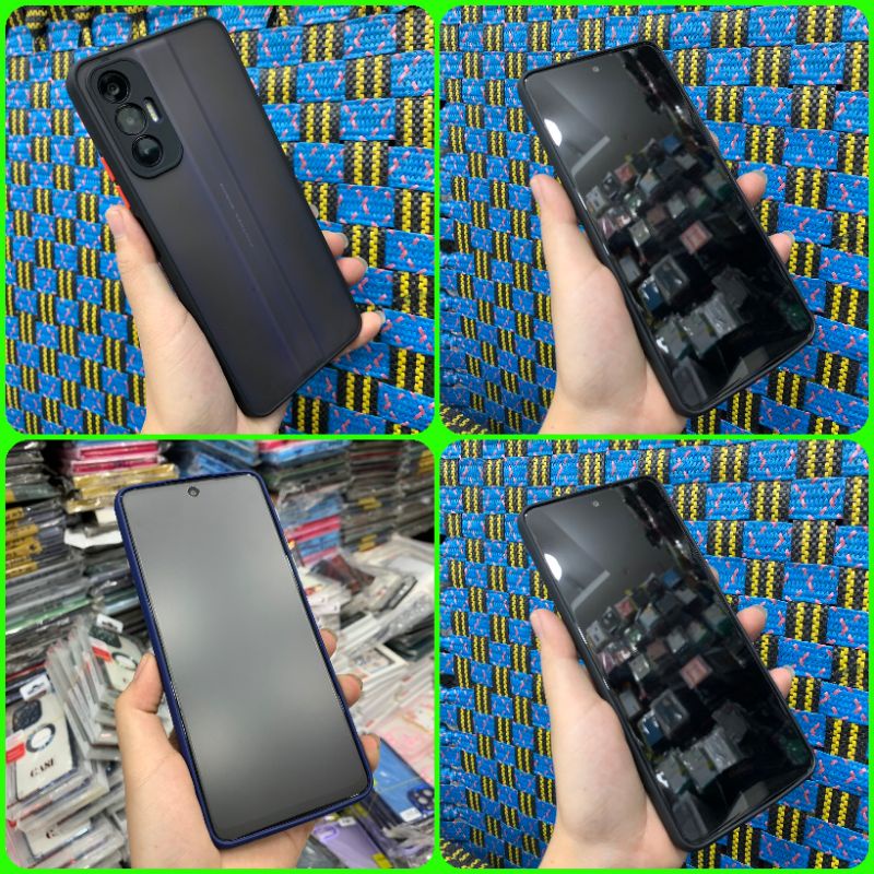 Miếng dán PPF Tecno Pova 3 mặt trước mặt sau trong suốt nhám mờ