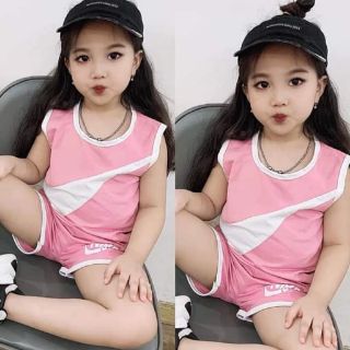 Combo 2 bộ sát nách cho bé gái