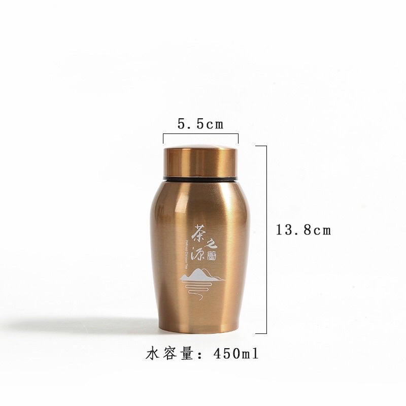 Hộp chè ,Hộp trà , Lọ đựng chè inox 304 dáng bầu
