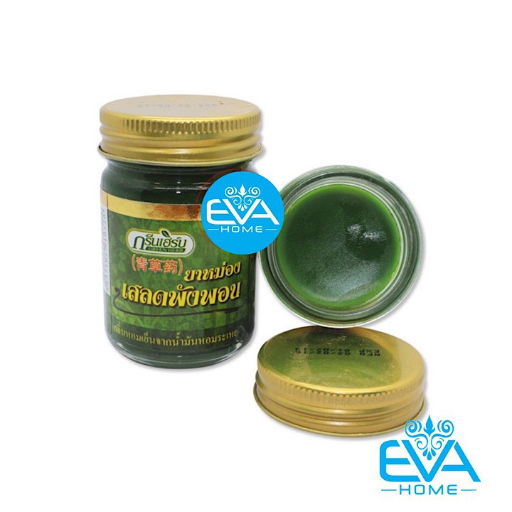 Dầu Cù Là Thái Lan Xanh Thảo Dược Balm Hop Headed Barleria