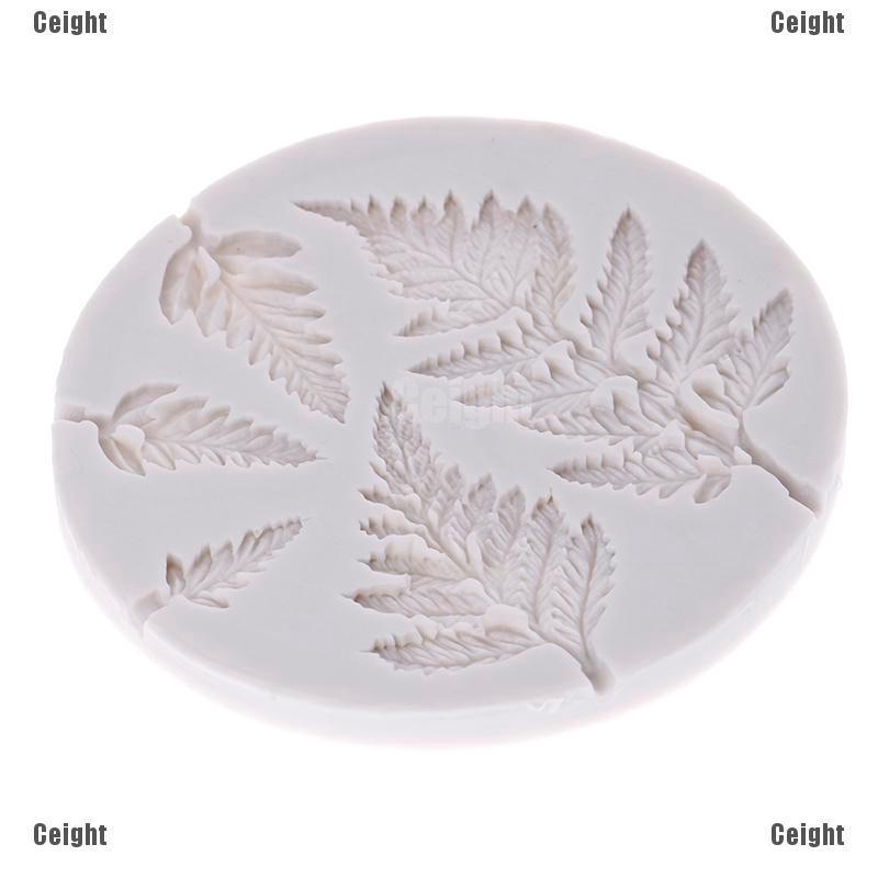 Khuôn Silicone Tạo Hình Chiếc Lá Trang Trí Bánh
