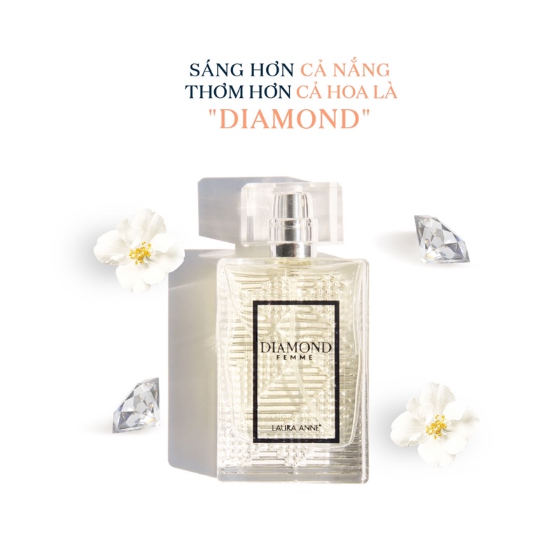 Nước Hoa Nữ Laura Anne Diamond Femme 45ml