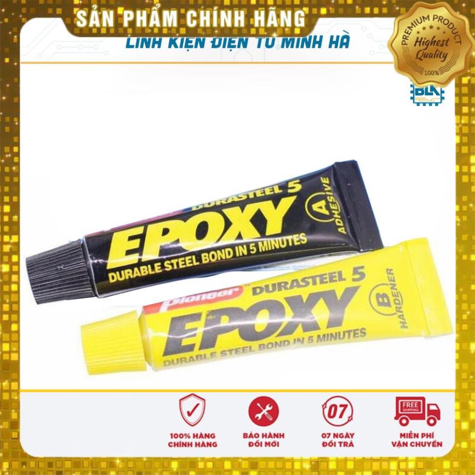 Keo Epoxy AB 2 Thành Phần Màu Ghi