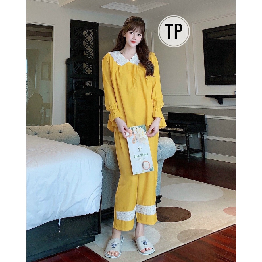 bộ bầu dài bầu cổ ren, khoá ti lụa sau sinh