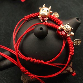 Vòng Tay Chỉ Đỏ May Mắn Mix Charm