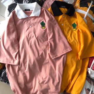 Áo thun Polo Unisex hình cầy xương rồng 🌵