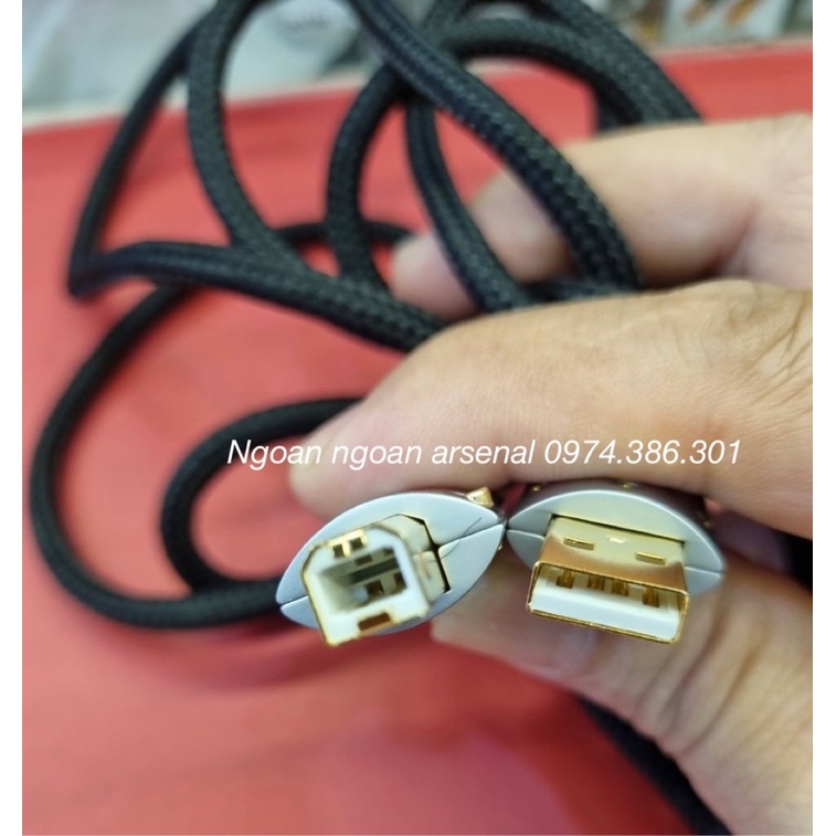Dây USB HI FI dùng cho âm thanh cao cấp hàng nhập khẩu.