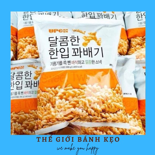 BIM BIM QUẨY XOẮN HÀN QUỐC ( UPON SNACK) 280gr