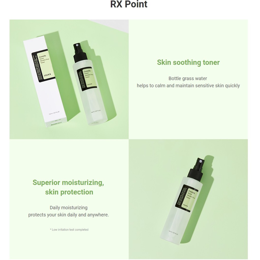 [Hàng mới về] Toner nước Centella không cồn Cosrx 150ml
