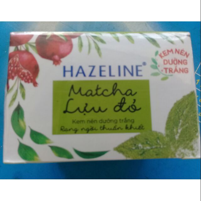 Kem nén dưỡng trắng Hazeline matcha lựu đỏ 8g