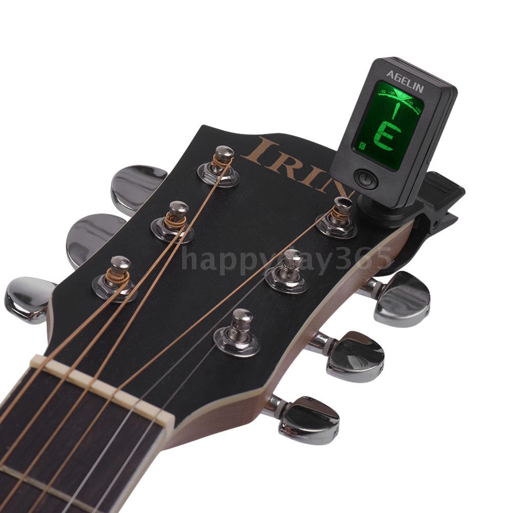 ☆Multifunctional Clip-On Tuner LCD Display for Chromatic/Guitar/Bass/Violin/Ukulele