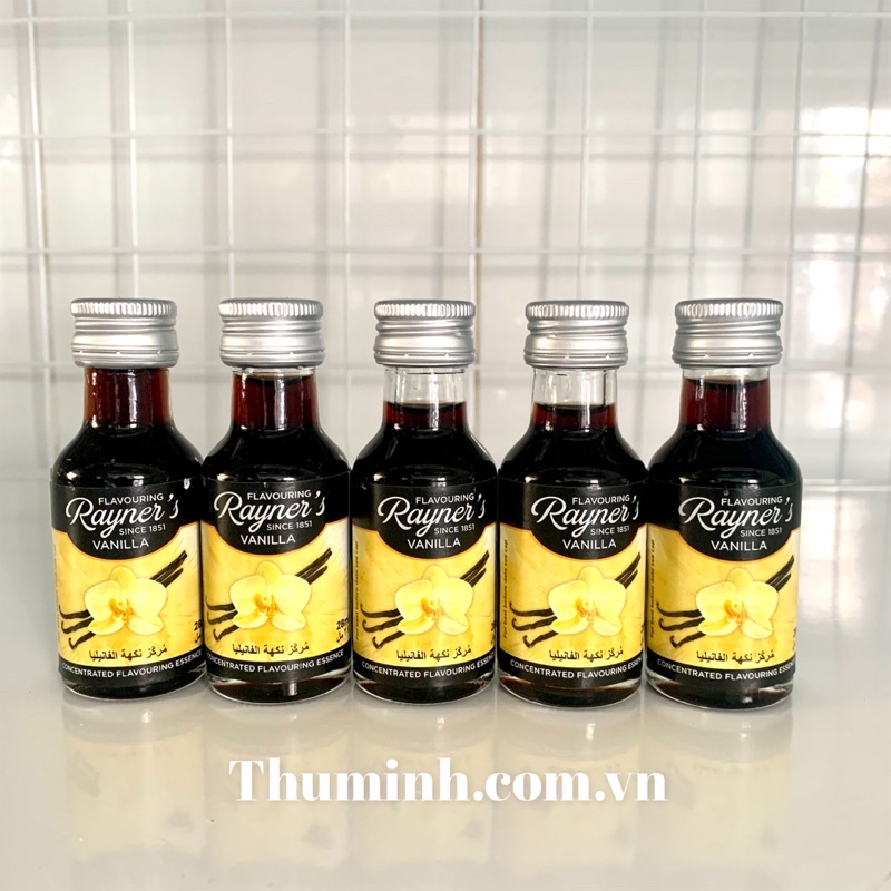 Hương Mùi Vani Vanilla Rayner’s Chai 28ml