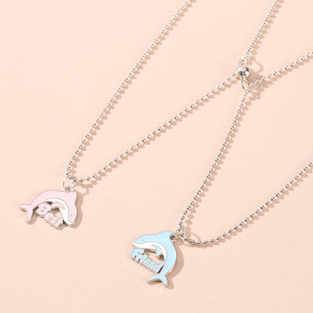 Vòng cổ Mặt Hình Cá Heo Hoạt Hình Đáng Yêu Thời Trang