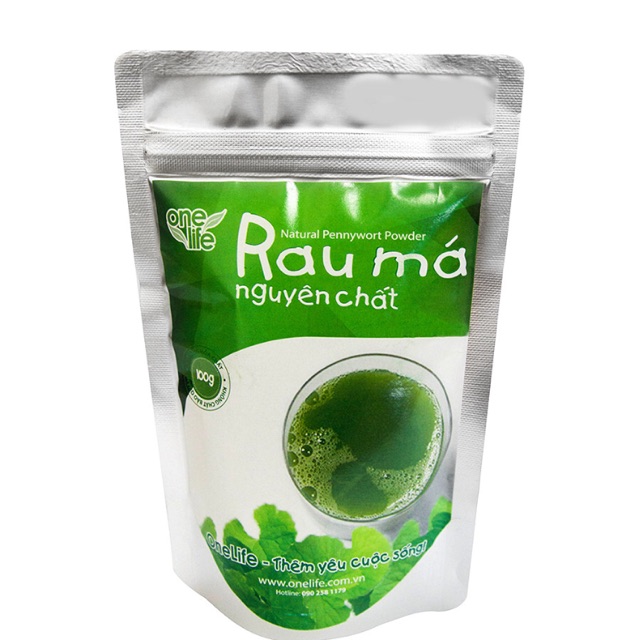 Bột Rau Má Huế Nguyên Chất OneLife (100g)