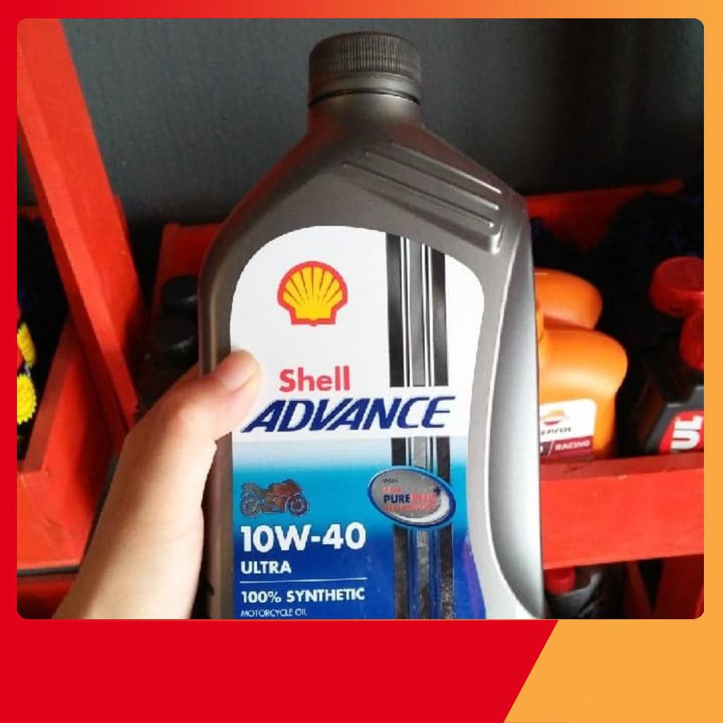 SHELL ULTRA- NHỚT SHELL ADVANCE 4T ULTRA 10W-40 1 LÍT