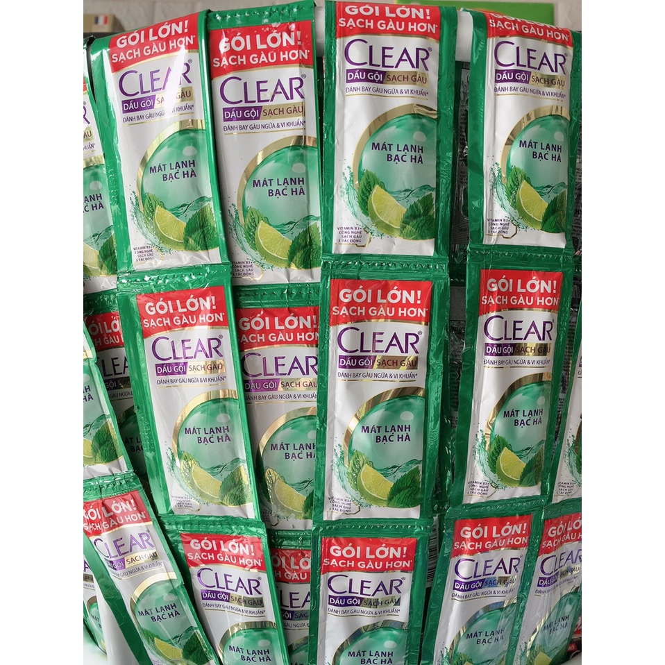 Dây Dầu Gội Xả Dove, Clear, Pantene, Sunsilk dây 10 - 12 gói tùy đợt