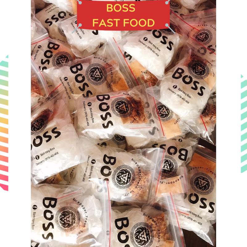 Bánh tráng full topping, Bánh tráng muối nhuyễn, bánh tráng Boss, bánh tráng tây ninh dẻo ngon chất lượng