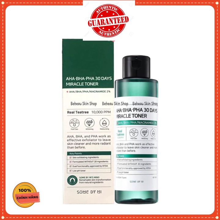 Toner Some By Mi AHA BHA PHA 30 Days 150ml