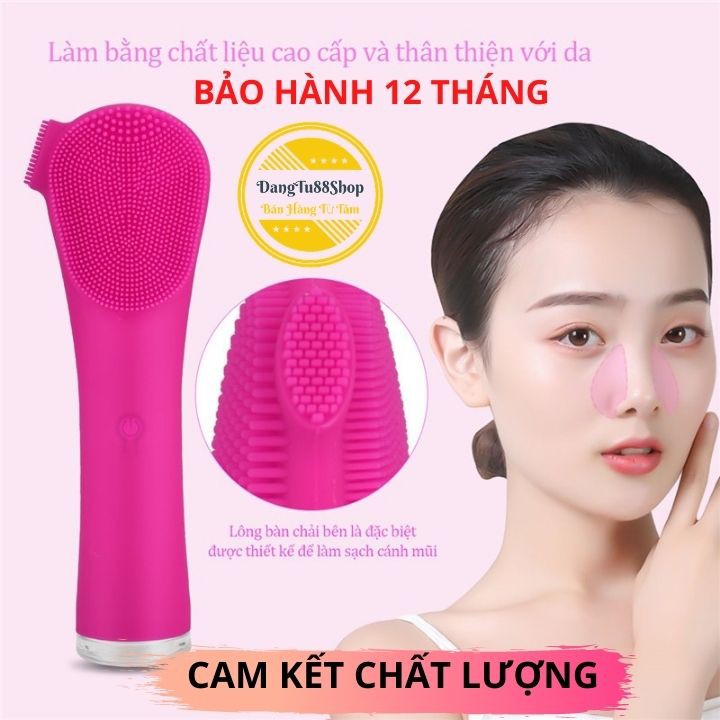 Máy Rửa Mặt FOREVER Chất Liệu Silicone [Thân Máy Chống Nước]