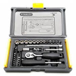 Bộ tuýp 35 chi tiết 1/4" Stanley 89-033-1 - Hàng thanh lý (Chính hãng)
