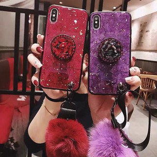 Samsung A7 2018 A9 2018 A5 2017Phone Case gem bracket case