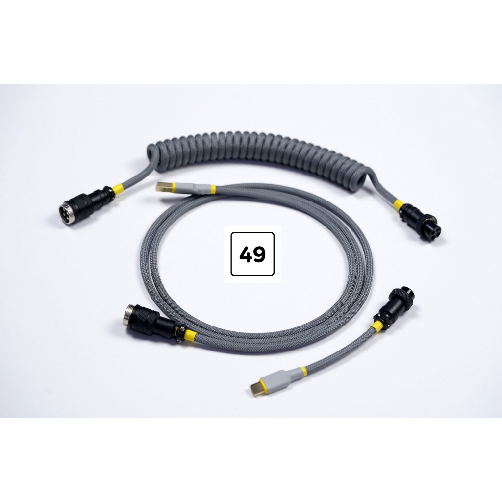 Dây cáp custom cho bàn phím cơ 49Fzone Custom Cable USB