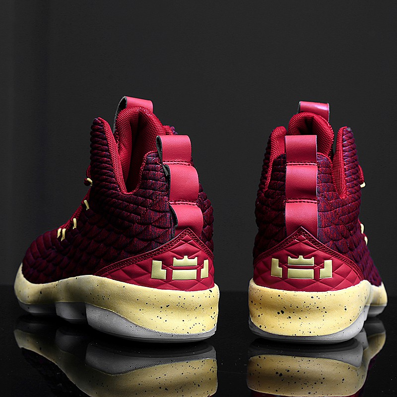 36-45 Giày Thể Thao Chơi Bóng Rổ Phong Cách Năng Động Trẻ Trung Dành Cho Nam Lebron James Soldier 15 Basketball Shoes