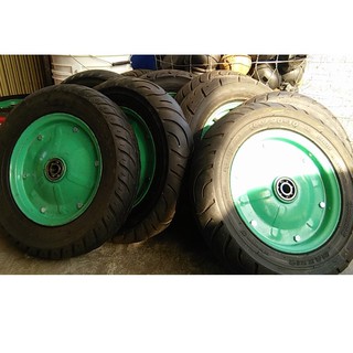 Bánh xe rùa số 10 bạc đạn 6304